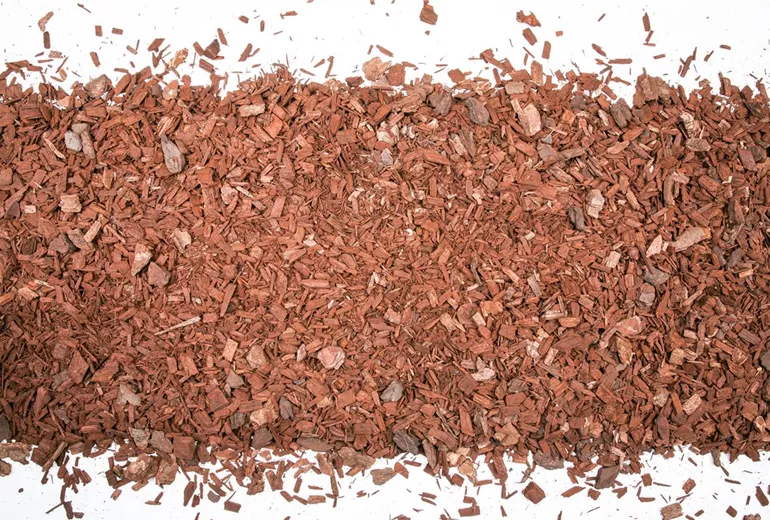 Farbiges Rindenmulch Farbiges Rindenmulch